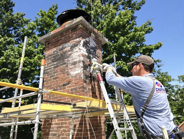Structural chimney repair by Tustin Chimney Sweep in Tustin, CA